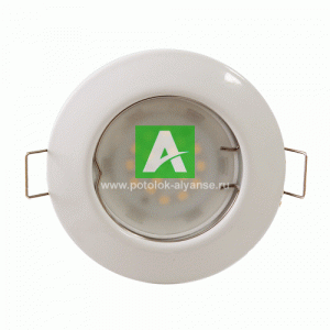 ветодиодный светильник МР 16 белого цвета